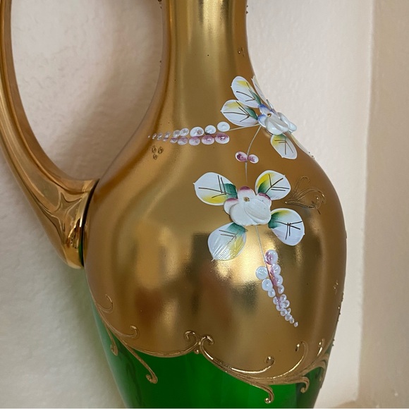 NWB Rococo Bohemia Czech Vase - Picture 10 of 13